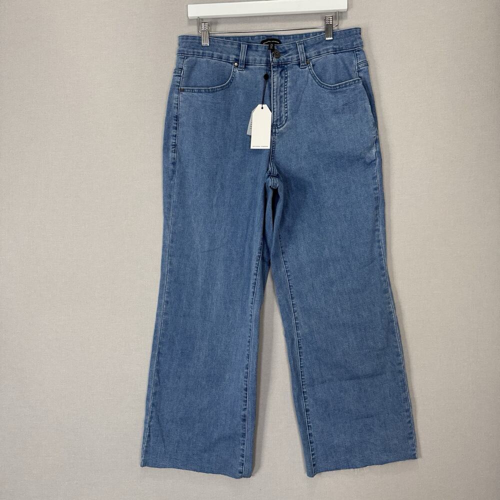 Universal Standard Wide Leg Jeans Womens 14 Blue Baggy Comfort Denim Minimalist